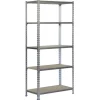PROREGAL Schwerlastregal Big Muli HxBxT 200 x 110 x 50 cm 5 Fachböden Fachlast 200 kg Verzinkt
