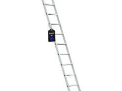 PROREGAL Sprossen-Anlegeleiter Economy Plus Ohne Traverse 9 Sprossen Arbeitshöhe 3,46 m Traglast 150 kg