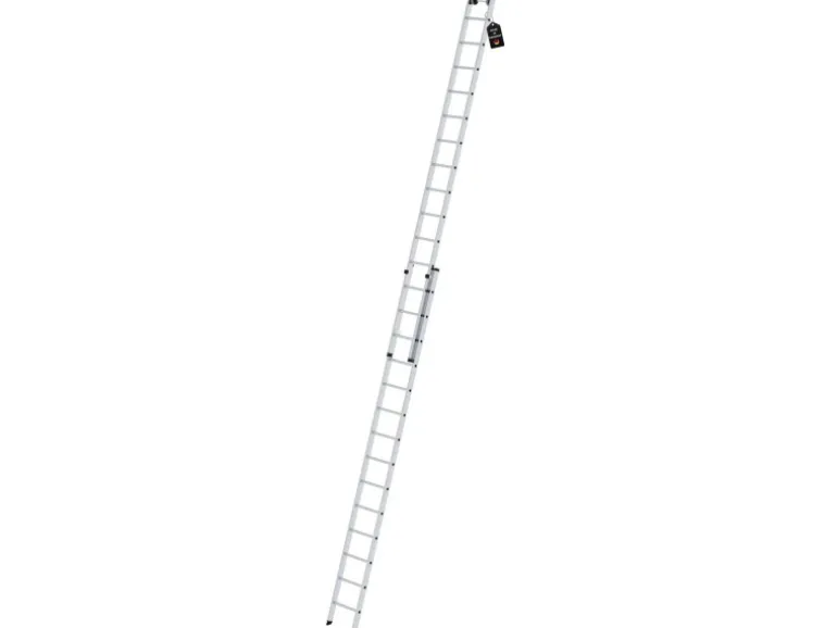PROREGAL Sprossen-Schiebeleiter 2-Teilig Ohne Traverse 2 x 14 Sprossen