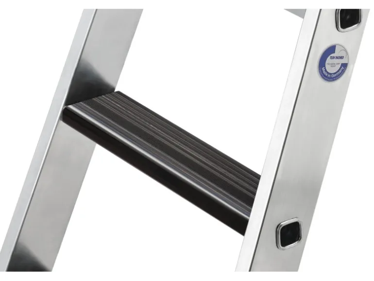 PROREGAL Stufen-Stehleiter Beidseitig Begehbar mit Clip-Step Relax 2 x 3 Stufen