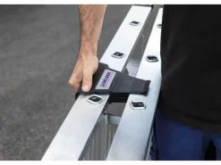PROREGAL Stufen-Stehleiter Einseitig Begehbar mit Clip-Step R13 6 Stufen