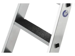 PROREGAL Stufen-Stehleiter Einseitig Begehbar mit Clip-Step R13 6 Stufen