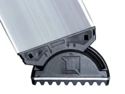 PROREGAL Stufen-Stehleiter Beidseitig Begehbar mit Clip-Step Relax 2 x 14 Stufen