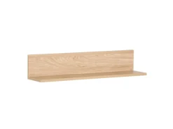 PROREGAL Wandregal Kangaroo HxBxT 16 x 80 x 17 cm Eiche