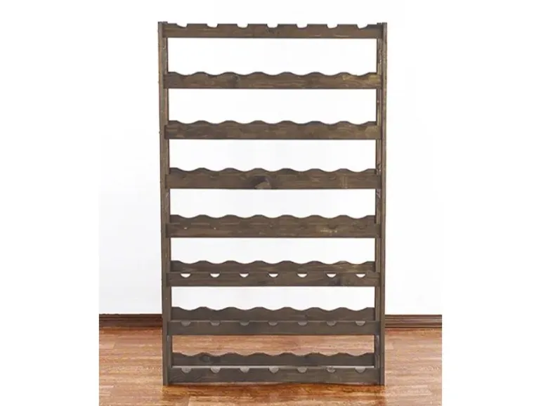 PROREGAL Weinregal Pinotwine HxBxT 118 x 72 x 25 cm 56 Flaschen Massives Kiefernholz Braun Geölt