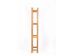 PROREGAL Weinregal Pinotwine HxBxT 166 x 43,4 x 25 cm 44 Flaschen Massives Kiefernholz Braun Geölt