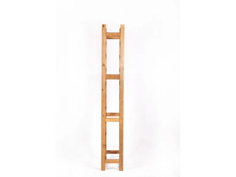 PROREGAL Weinregal Pinotwine HxBxT 166 x 43,4 x 25 cm 44 Flaschen Massives Kiefernholz Braun Geölt
