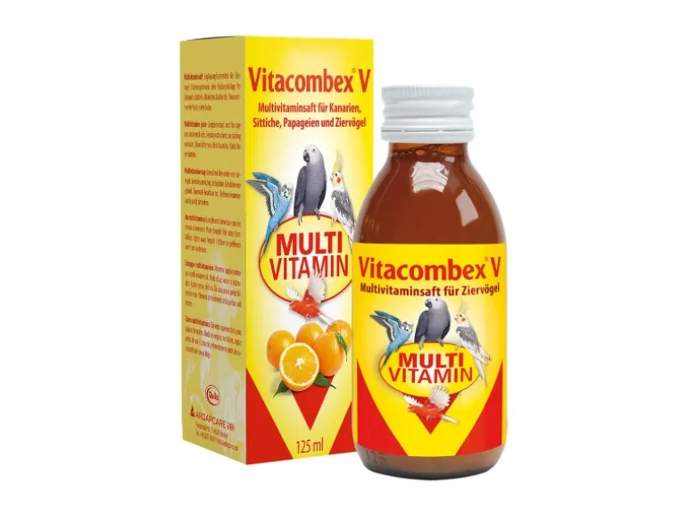 Quiko Vitacombex V Multivitaminsaft für Ziervögel 125 ml