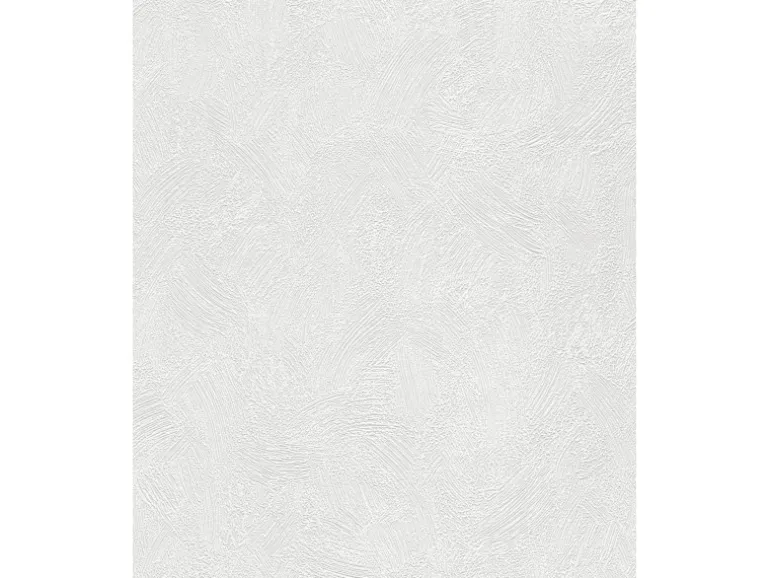 Rasch Vliestapete Wallton 173413 Putzstruktur Weiß 10,05 m x 0,53 m