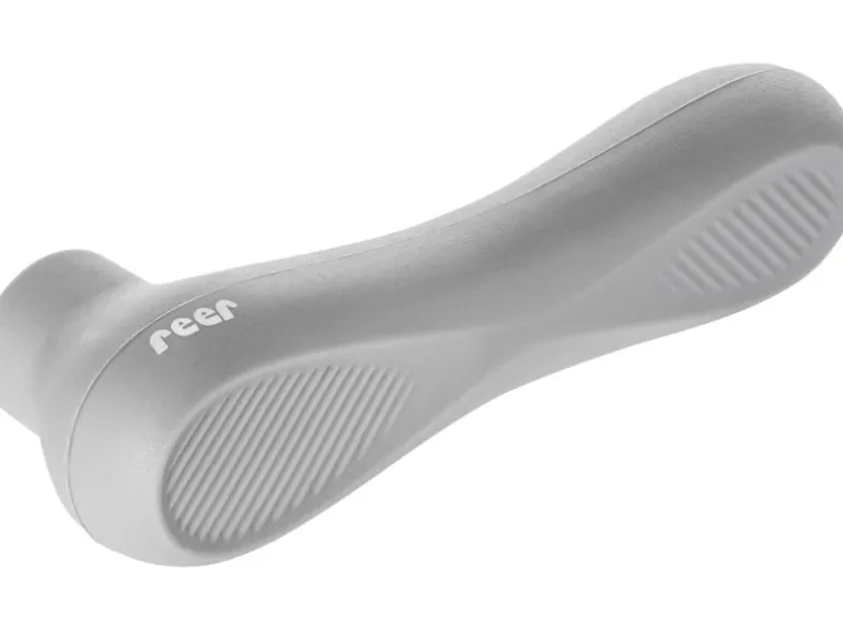 Reer Türgriffschutz HandleGuard Silikon 2 cm x 13 cm x 2 cm Grau 2 Stück