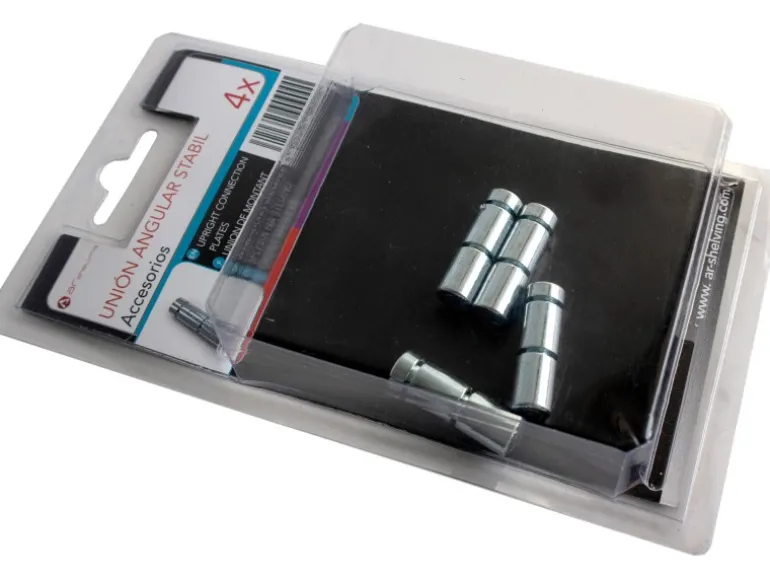 Regal Verbinder Rivet 4 Stück Blister