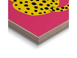 Reinders Gerahmtes Bild Cheetah Man Cave 30 cm x 20 cm Gelb