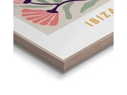 Reinders Gerahmtes Bild Ibiza Flower Market 30 cm x 20 cm Mehrfarbig