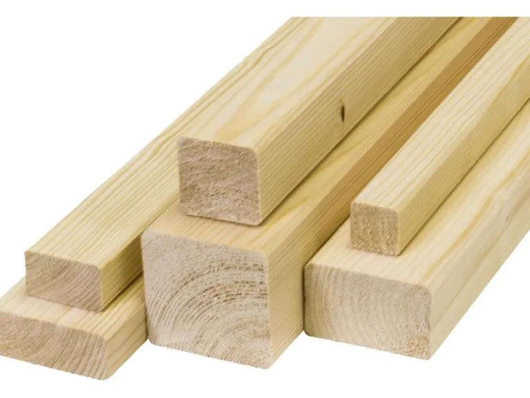 Rettenmeier Rahmenholz Fichte/Tanne Gehobelt 44 mm x 44 mm x 1000 mm