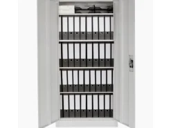 Rikta Metallschrank 2-türig (B x T x H) 80 x 40 x 168 cm RAL 7035 Lichtgrau
