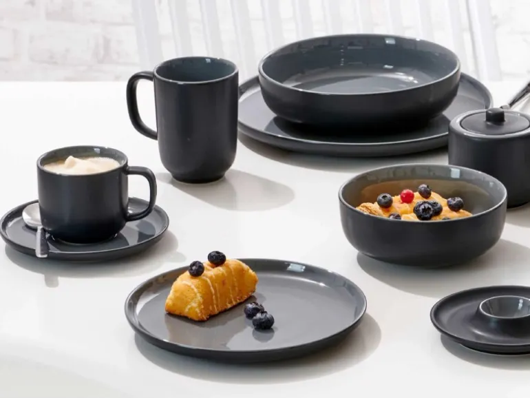 Ritzenhoff & Breker Jasper Kaffeeservice 12-teilig Schwarz