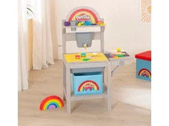 roba Matschküche roba x Play-Doh mit Spielmatte und Knetzubehör