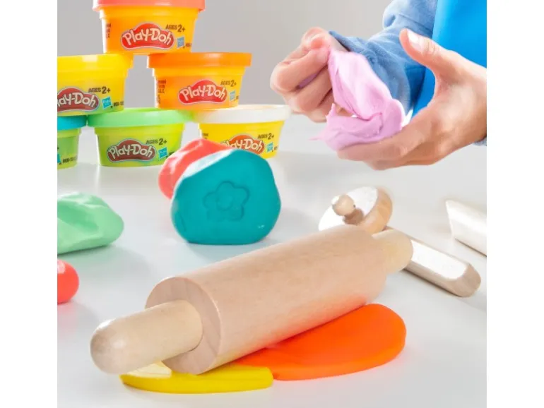roba Matschküche roba x Play-Doh mit Spielmatte und Knetzubehör