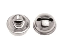 Rollenglöckchen 15 mm Silberfarben