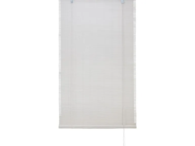 Rollo Bamboo Roll Up Weiß 80 cm x 160 cm