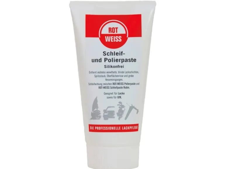 Rotweiss Schleif- und Polierpaste 150 ml
