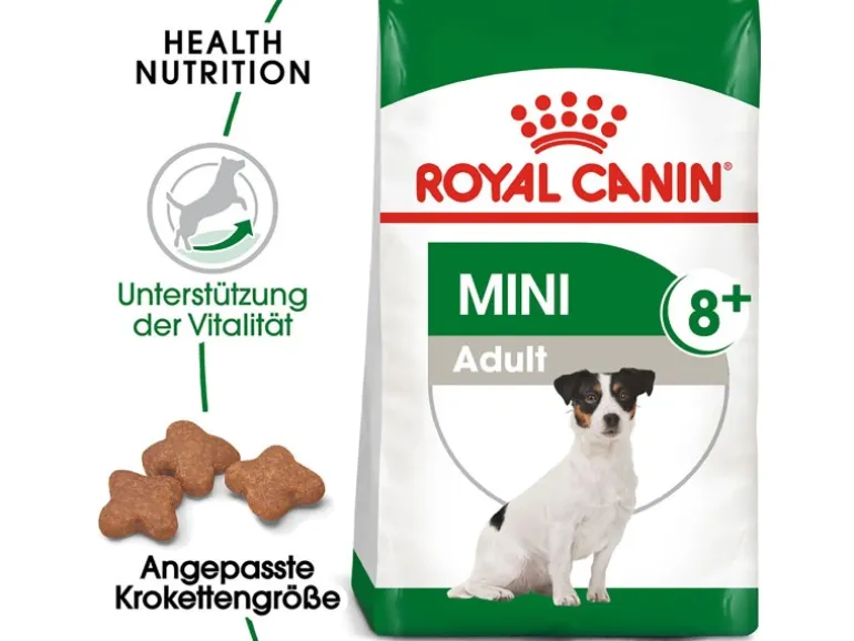 Royal Canin Mini Adult 8+ Trockenfutter Ältere Kleine Hunde 2 kg