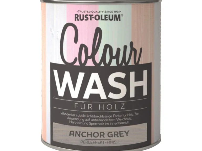 Rust-Oleum Colour Wash Anchor Grey 750 ml