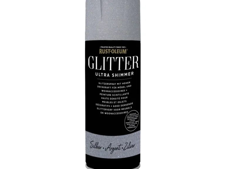 Rust-Oleum Glitzerfarbe Ultra Shimmer Silber 400 ml