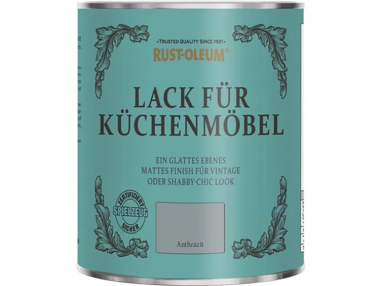 Rust-Oleum Küchenmöbellack Anthrazit 750 ml