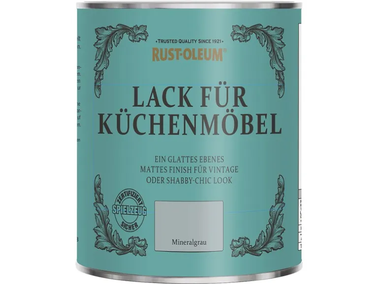 Rust-Oleum Küchenmöbellack Mineralgrau 750 ml