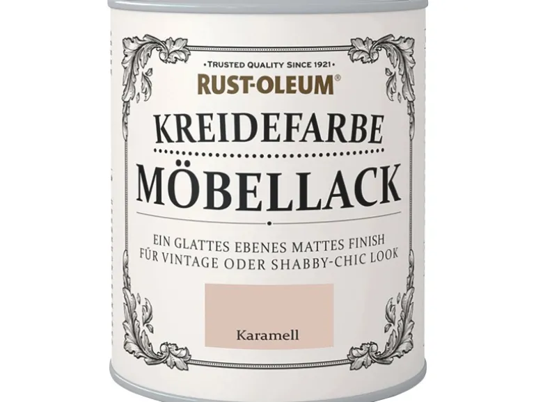 Rust-Oleum Kreidefarbe Möbellack Karamell matt 750 ml