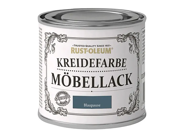 Rust-Oleum Kreidefarbe Möbellack Blaupause 125 ml
