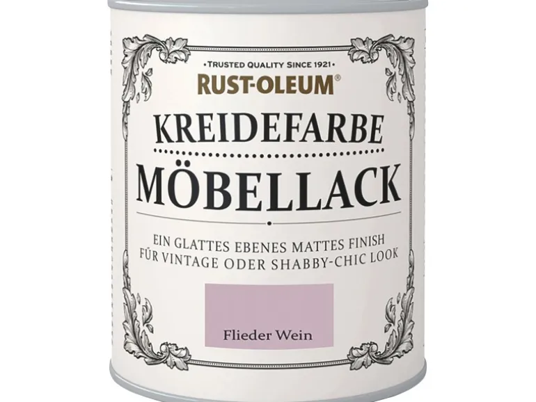 Rust-Oleum Kreidefarbe Möbellack Fliederwein matt 750 ml
