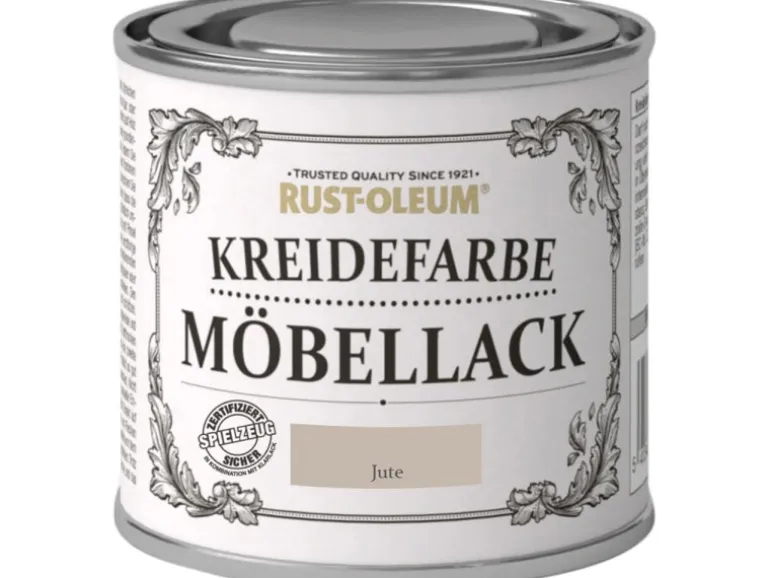 Rust-Oleum Kreidefarbe Möbellack Jute Matt 125 ml
