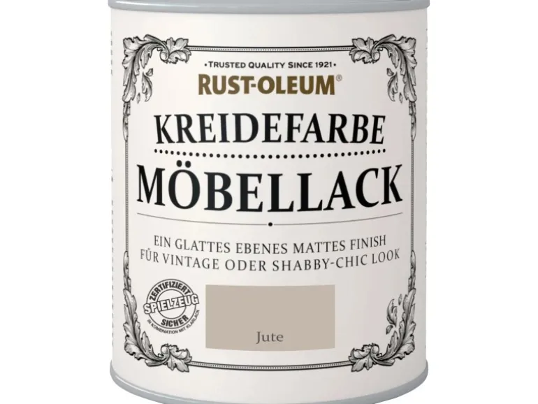 Rust-Oleum Kreidefarbe Möbellack Jute Matt 750 ml