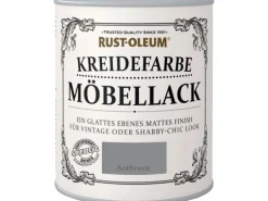 Rust-Oleum Kreidefarbe Möbellack Anthrazit Matt 750 ml