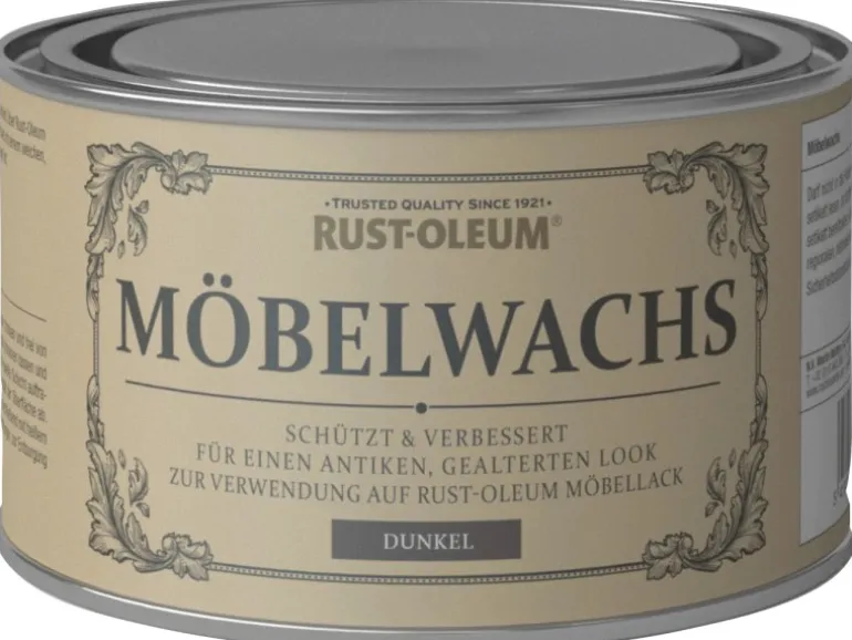 Rust-Oleum Kreidefarbe-Möbelwachs Dunkel matt 400 ml