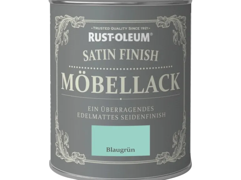 Rust-Oleum Kreidefarbe-Möbellack Satin Finish Blaugrün seidenglänzend 750 ml