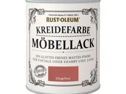 Rust-Oleum Möbellack Kreidefarbe Ziegelrot Matt 750 ml