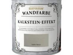 Rust-Oleum Wandfarbe Kalkstein-Effekt Heller Beton 2,5 l