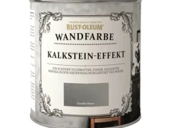 Rust-Oleum Wandfarbe Kalkstein-Effekt Dunkler Beton 1 l