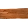 SAM Tischplatte Baumkante Akazie Nuss 120 x 60 cm CURT