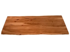 SAM Tischplatte Baumkante Akazie Nuss 120 x 60 cm CURT
