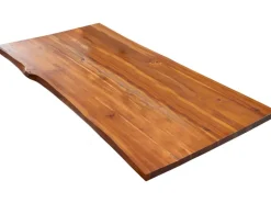 SAM Tischplatte Baumkante Akazie Cognac 160 x 85 cm Esra
