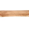 SAM Tischplatte Baumkante Akazie Natur 120 x 40 cm CURTIS