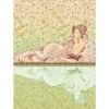 Sanders & Sanders Fototapete Jugendstil Grün und Altrosa 200 x 280 cm 611836