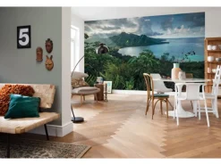 Sanders & Sanders Fototapete Tropische Insel Grün und Blau 450 x 280 cm 612698