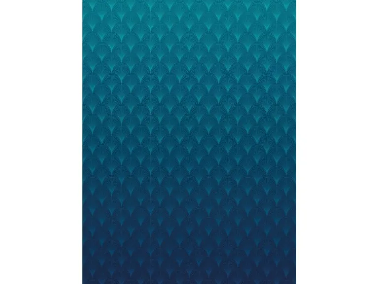 Sanders & Sanders Fototapete Art Deco Blau 200 x 280 cm 611819