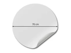 Sanders & Sanders Selbstklebende Runde Tapete Paw Patrol Blau und Grün Ø 70 cm 601292