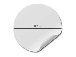Sanders & Sanders Selbstklebende Runde Tapete Landschaft Sandbeige Ø 125 cm 612354